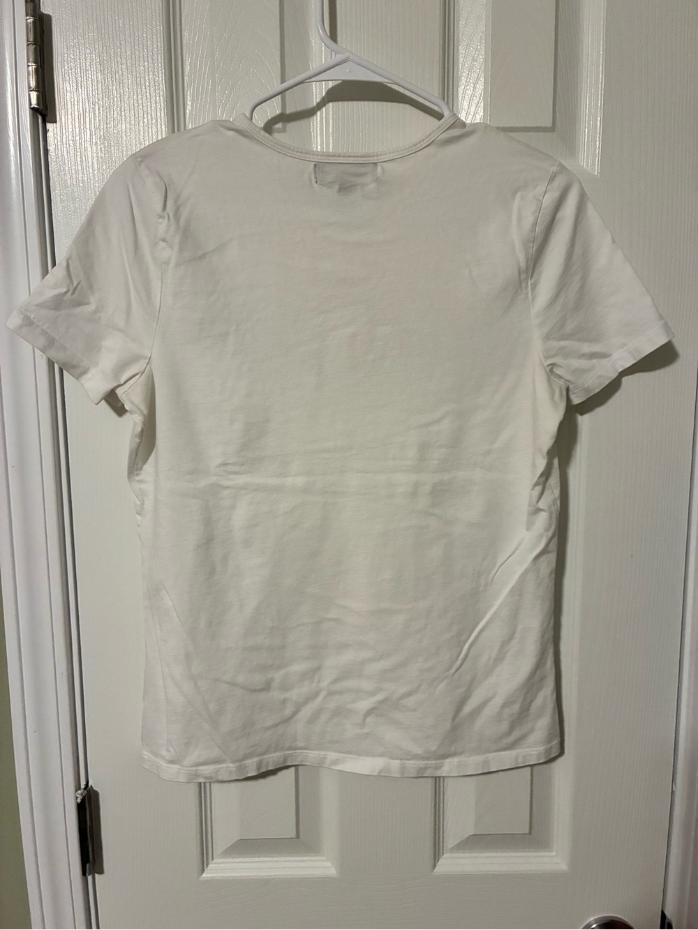 Ralph Lauren Cream Short Sleeve Tee with Studded Aztec Motif - Picture 4 of 4
